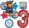 Paw Patrol™ Chase Birthday 8-Piece Foil Balloon Bouquet